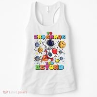 To 3rd Grade And Beyond Third Grade Astronaut Back To School Women's Tank Top thumb 0