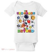 To 3rd Grade And Beyond Third Grade Astronaut Back To School Baby Bodysuit thumb 0