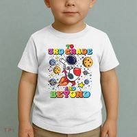 To 3rd Grade And Beyond Third Grade Astronaut Back To School Toddler T-Shirt thumb 2