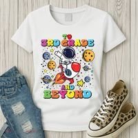 To 3rd Grade And Beyond Third Grade Astronaut Back To School Women's T-Shirt thumb 3