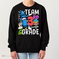 Team 3Rd Grade Cute Third Grade Teacher Gift Women's Sweatshirt thumb 0