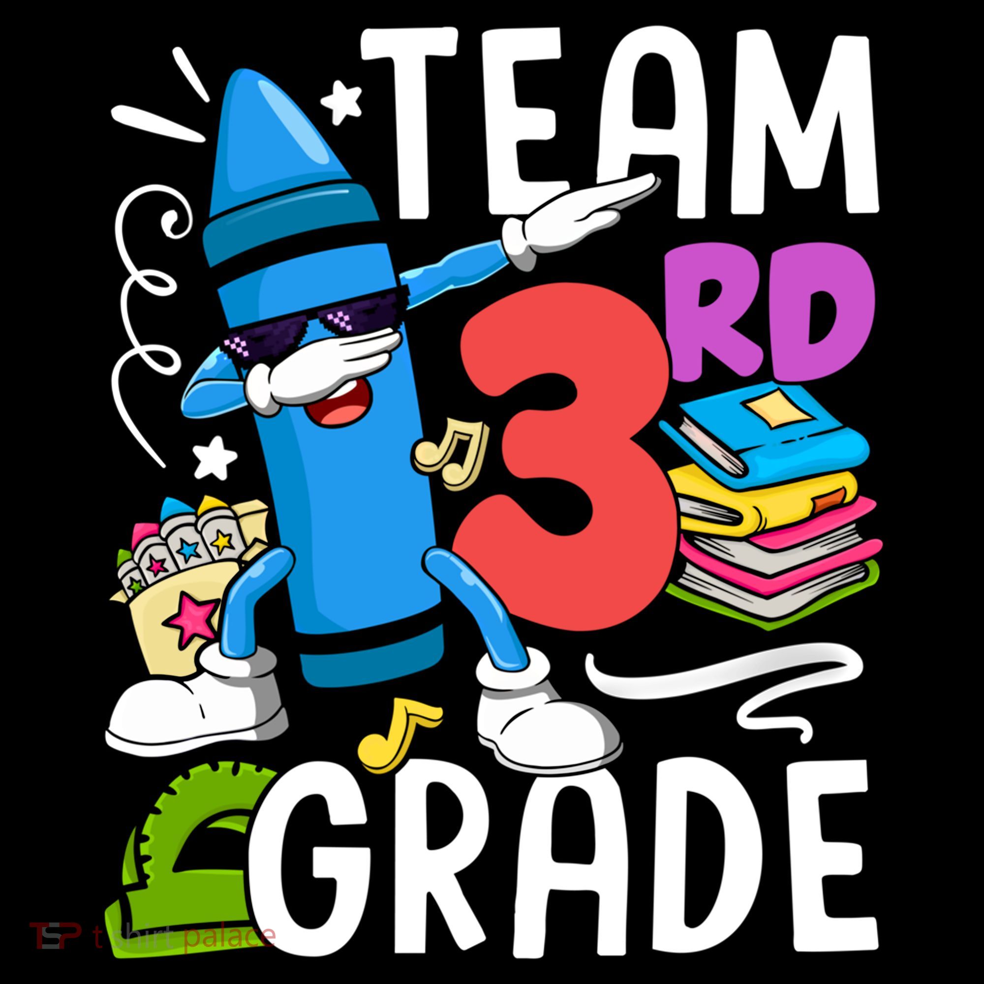 Team 3Rd Grade Cute Third Grade Teacher Gift Backpack