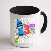 Team 3Rd Grade Cute Third Grade Teacher Gift Coffee Mug thumb 1
