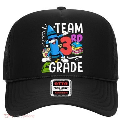Team 3Rd Grade Cute Third Grade Teacher Gift Hat