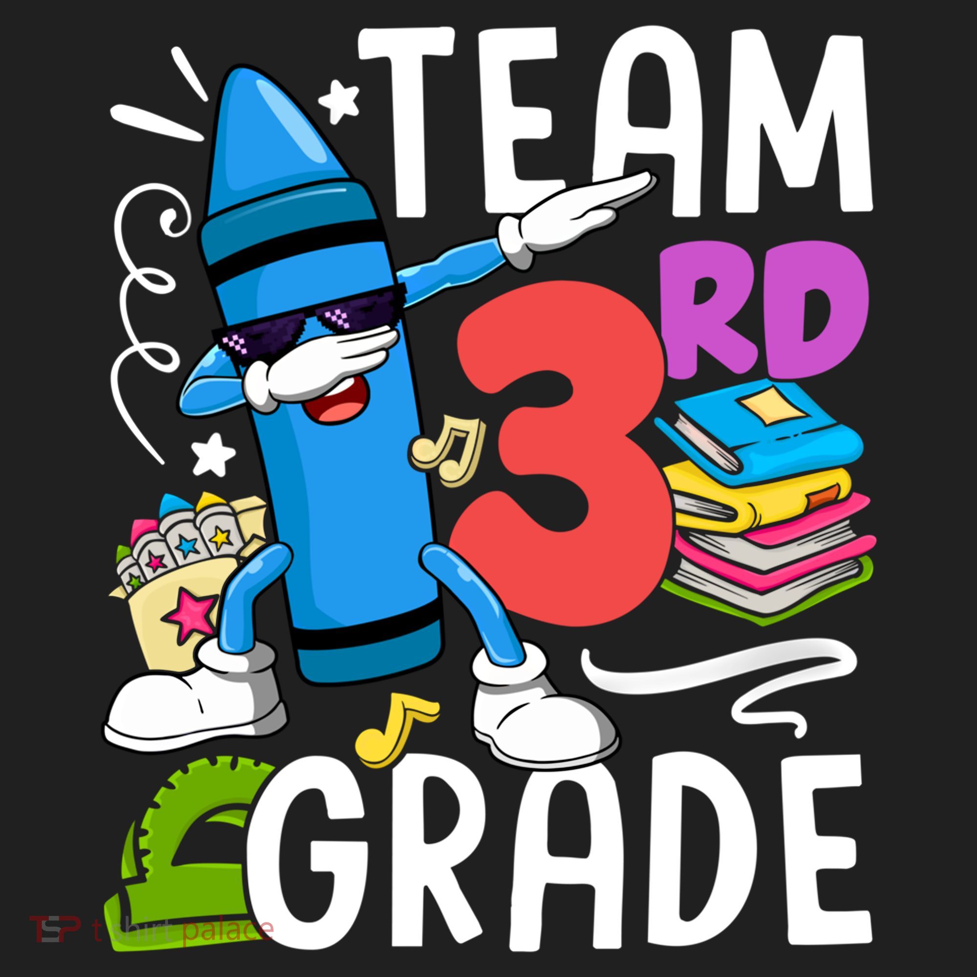 Team 3Rd Grade Cute Third Grade Teacher Gift Hat