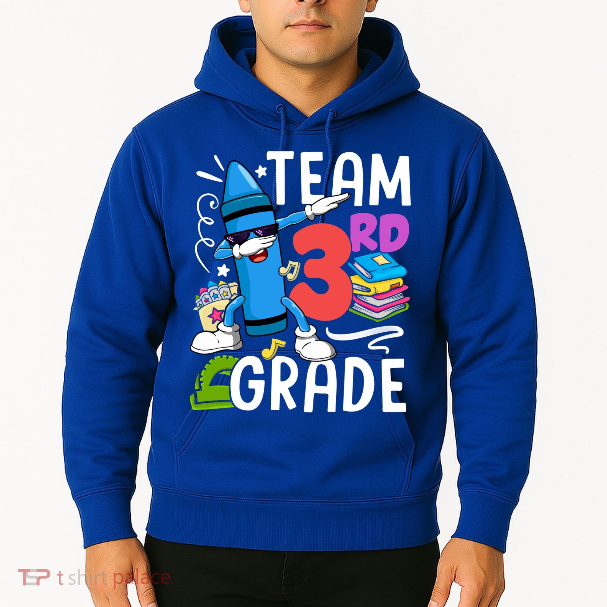 Team 3Rd Grade Cute Third Grade Teacher Gift Hoodie
