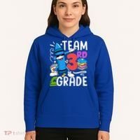 Team 3Rd Grade Cute Third Grade Teacher Gift Hoodie thumb 5