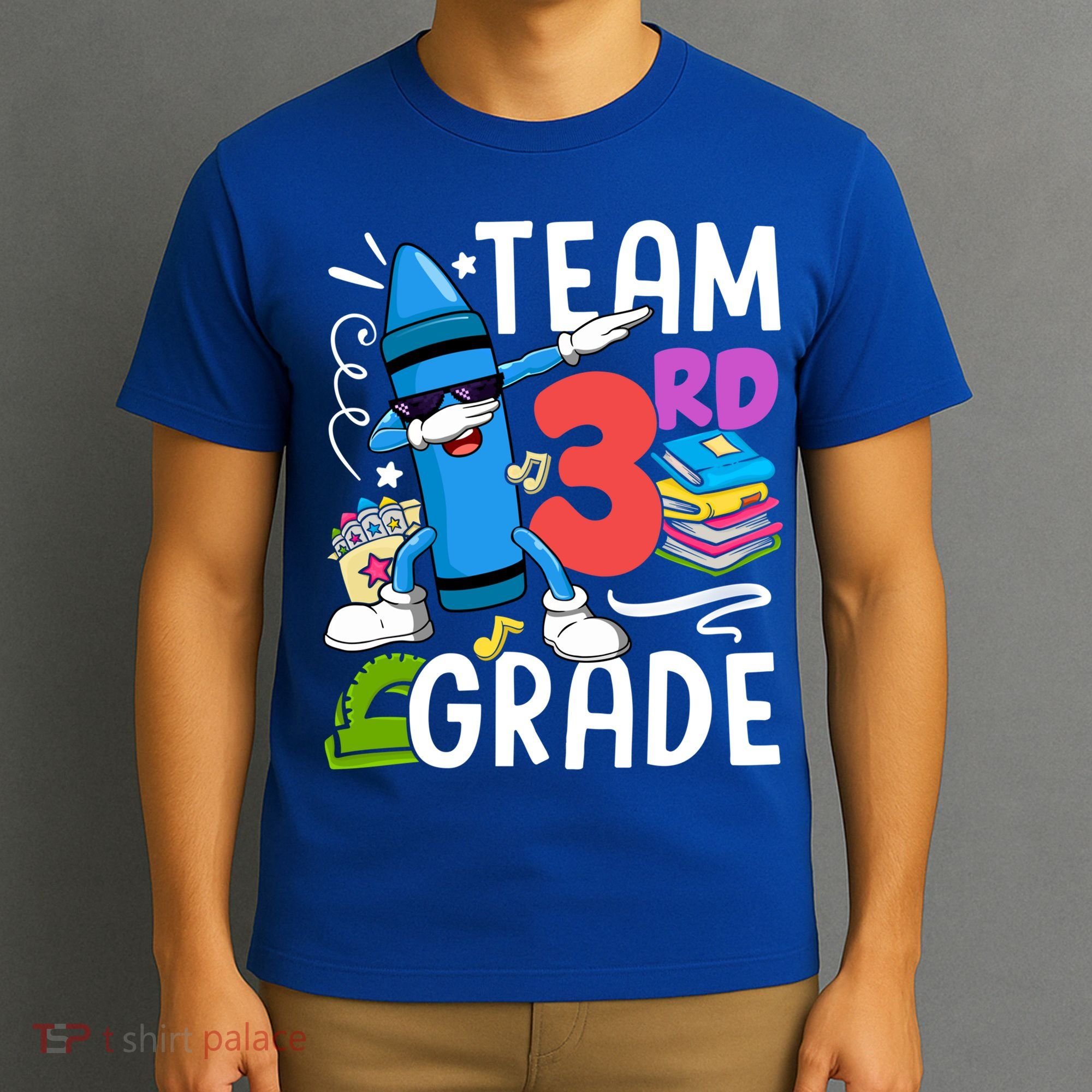 Team 3Rd Grade Cute Third Grade Teacher Gift T-Shirt