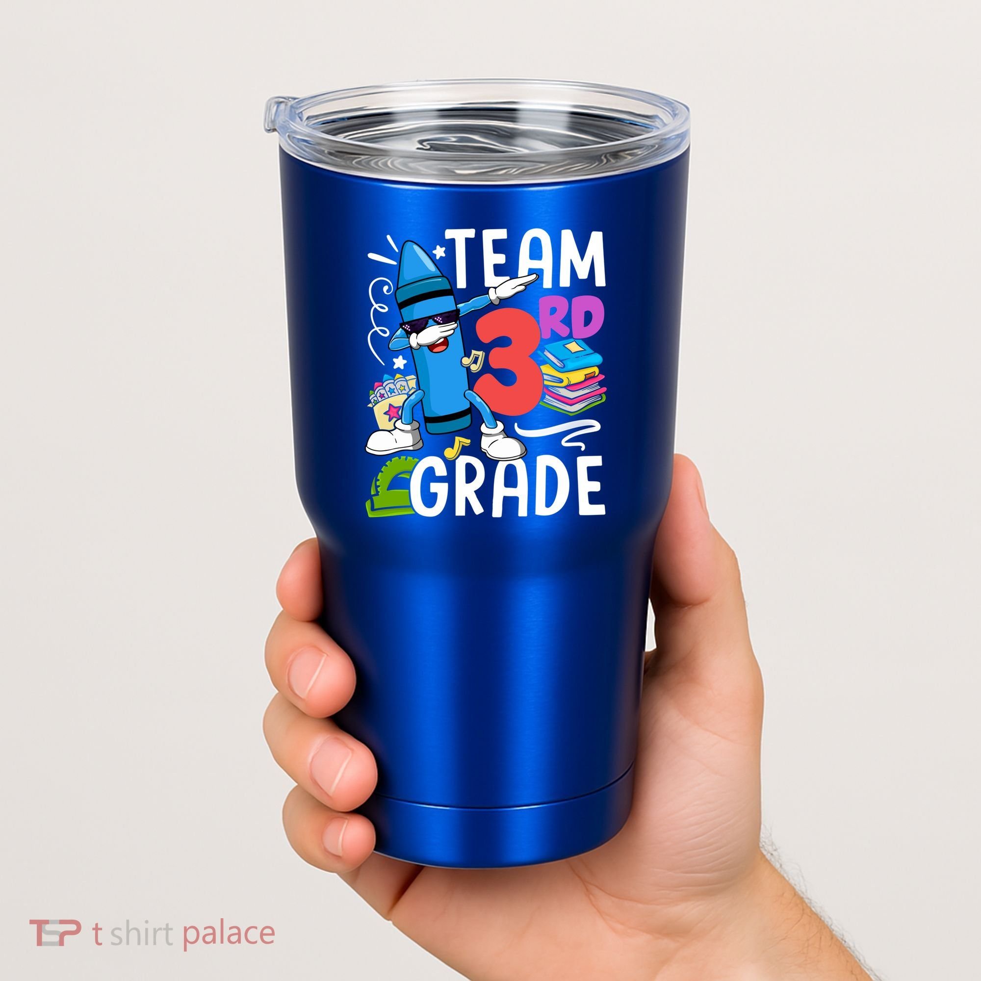 Team 3Rd Grade Cute Third Grade Teacher Gift Tumbler