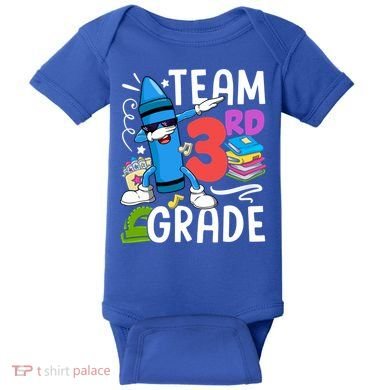 Team 3Rd Grade Cute Third Grade Teacher Gift Baby Bodysuit
