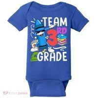 Team 3Rd Grade Cute Third Grade Teacher Gift Baby Bodysuit thumb 0