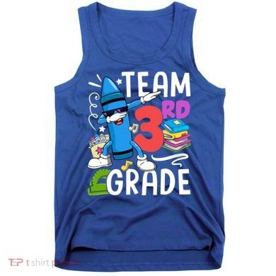 Team 3Rd Grade Cute Third Grade Teacher Gift Tank Top