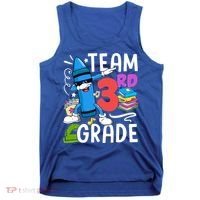 Team 3Rd Grade Cute Third Grade Teacher Gift Tank Top thumb 0