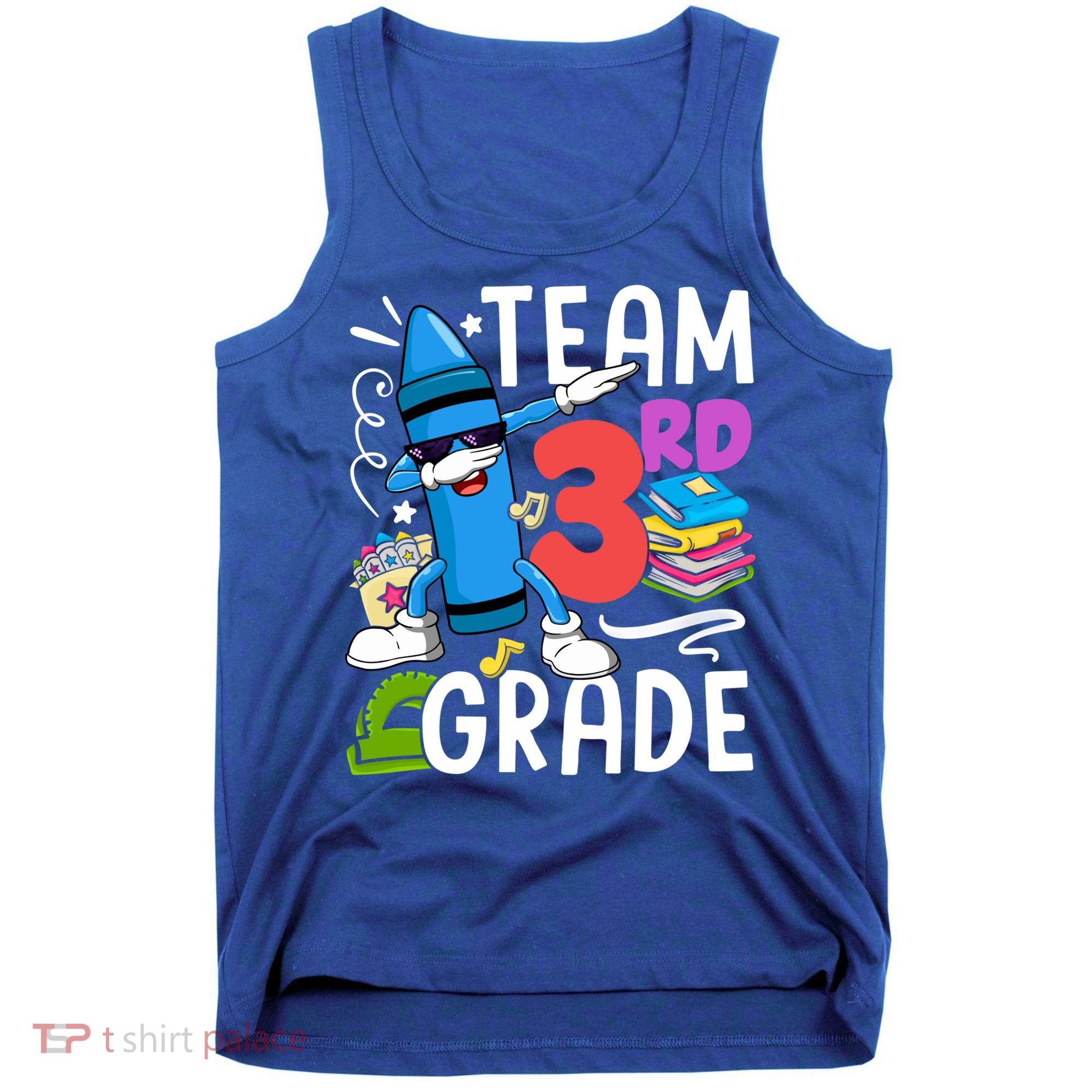 Team 3Rd Grade Cute Third Grade Teacher Gift Tank Top