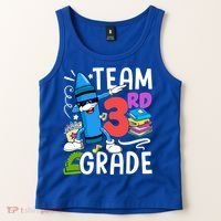 Team 3Rd Grade Cute Third Grade Teacher Gift Tank Top thumb 2