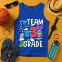 Team 3Rd Grade Cute Third Grade Teacher Gift Tank Top thumb 4