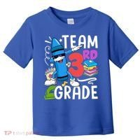 Team 3Rd Grade Cute Third Grade Teacher Gift Toddler T-Shirt thumb 0