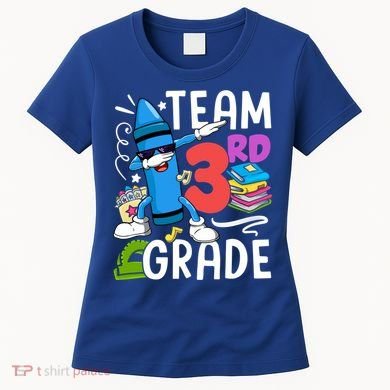 Team 3Rd Grade Cute Third Grade Teacher Gift Women's T-Shirt