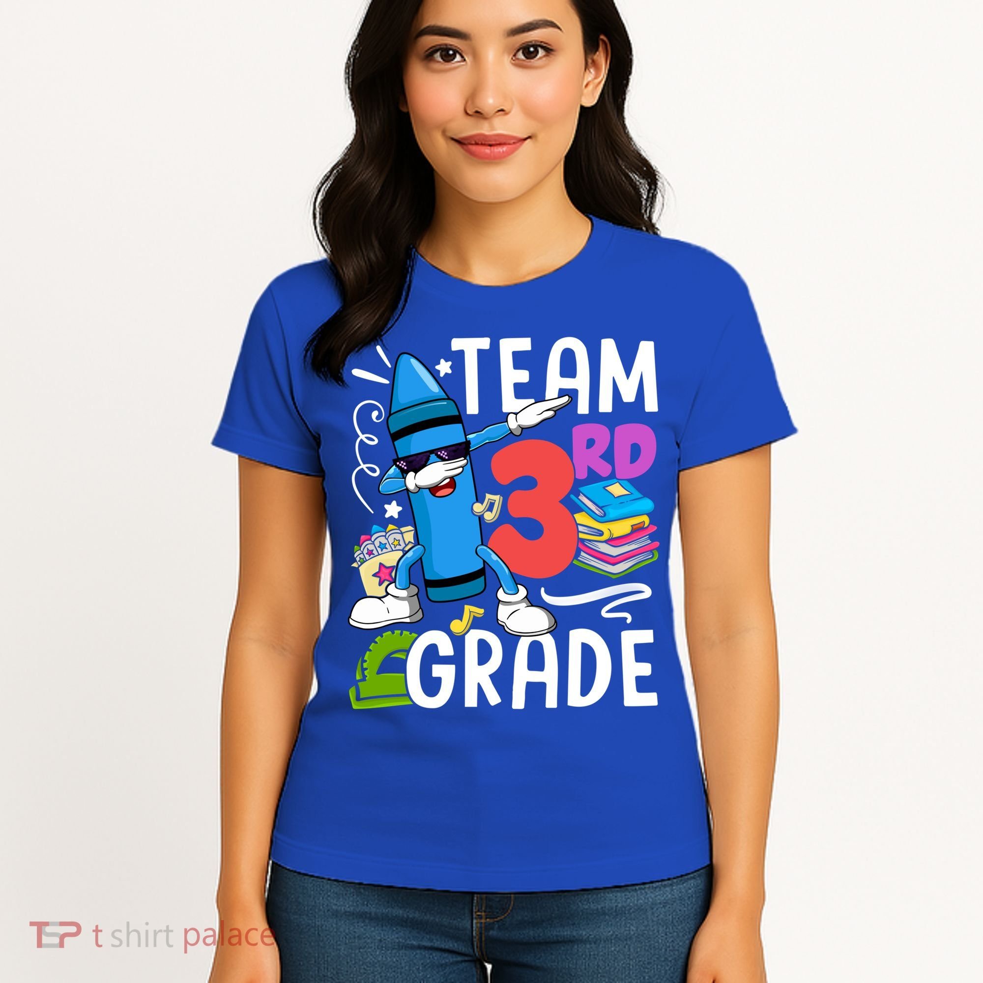 Team 3Rd Grade Cute Third Grade Teacher Gift Women's T-Shirt