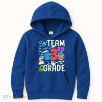 Team 3Rd Grade Cute Third Grade Teacher Gift Kids Hoodie thumb 0