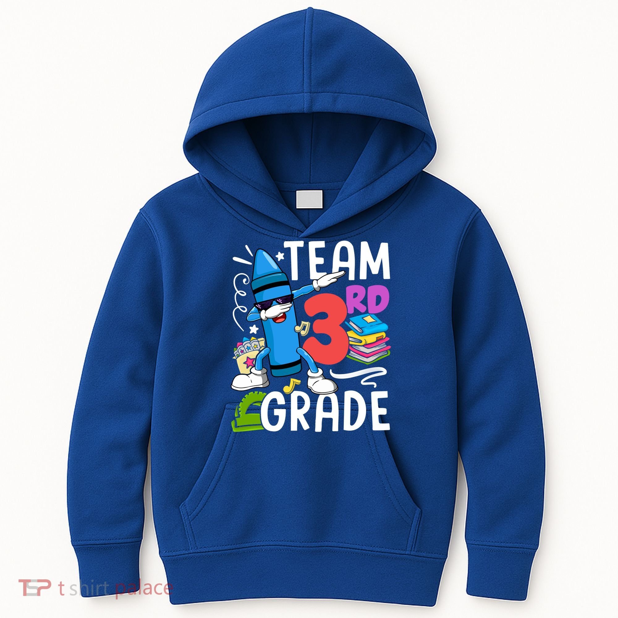 Team 3Rd Grade Cute Third Grade Teacher Gift Kids Hoodie