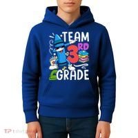 Team 3Rd Grade Cute Third Grade Teacher Gift Kids Hoodie thumb 4