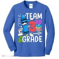 Team 3Rd Grade Cute Third Grade Teacher Gift Kids Long Sleeve Shirt thumb 0