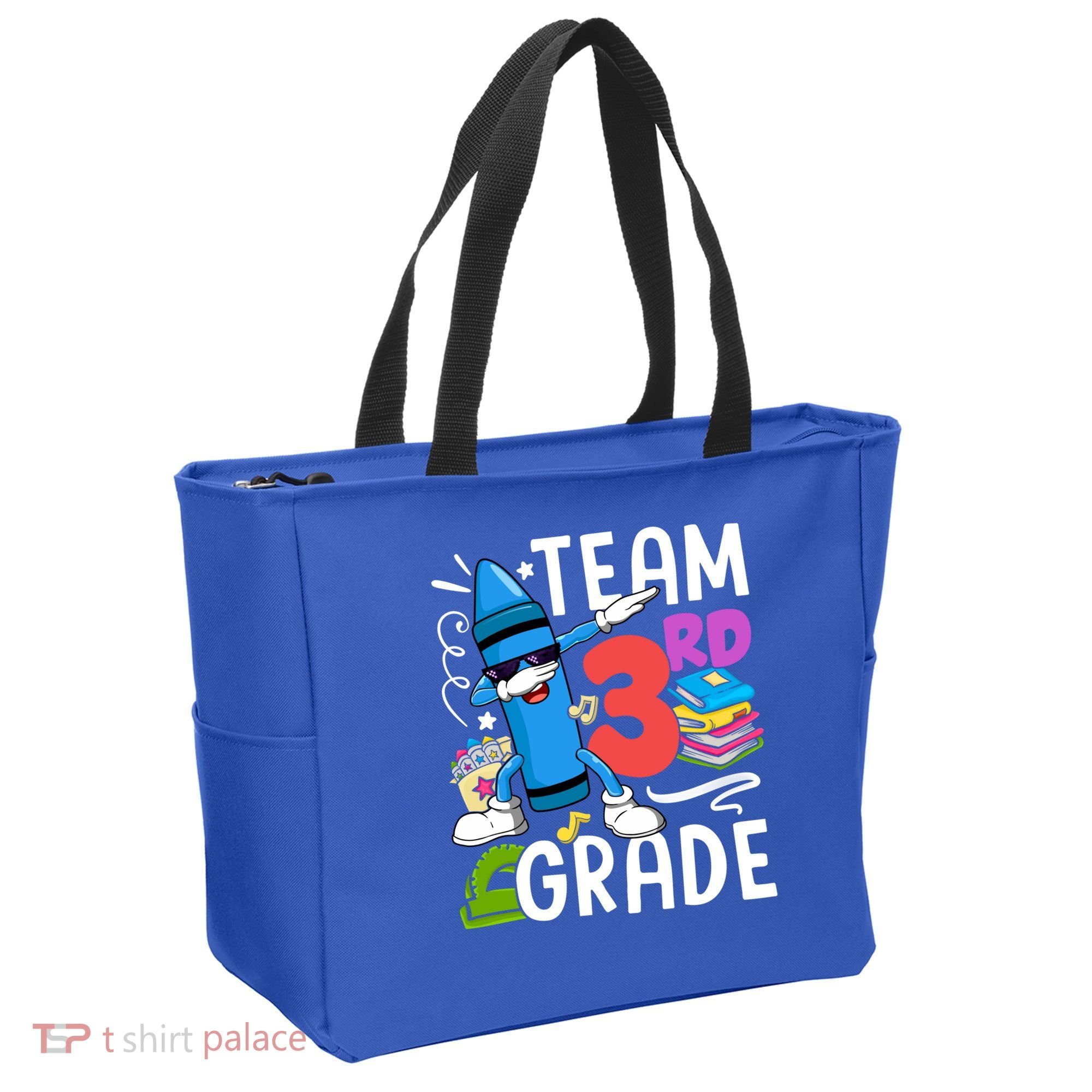 Team 3Rd Grade Cute Third Grade Teacher Gift Tote Bag