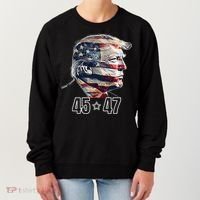 Trump 45 47 Presidential Election Winner Inauguration Women's Sweatshirt thumb 0