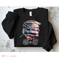 Trump 45 47 Presidential Election Winner Inauguration Sweatshirt thumb 2