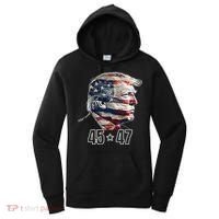 Trump 45 47 Presidential Election Winner Inauguration Women's Hoodie thumb 0