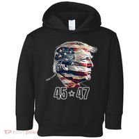Trump 45 47 Presidential Election Winner Inauguration Toddler Hoodie thumb 0