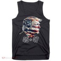 Trump 45 47 Presidential Election Winner Inauguration Tank Top thumb 0