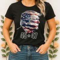 Trump 45 47 Presidential Election Winner Inauguration Women's T-Shirt thumb 2