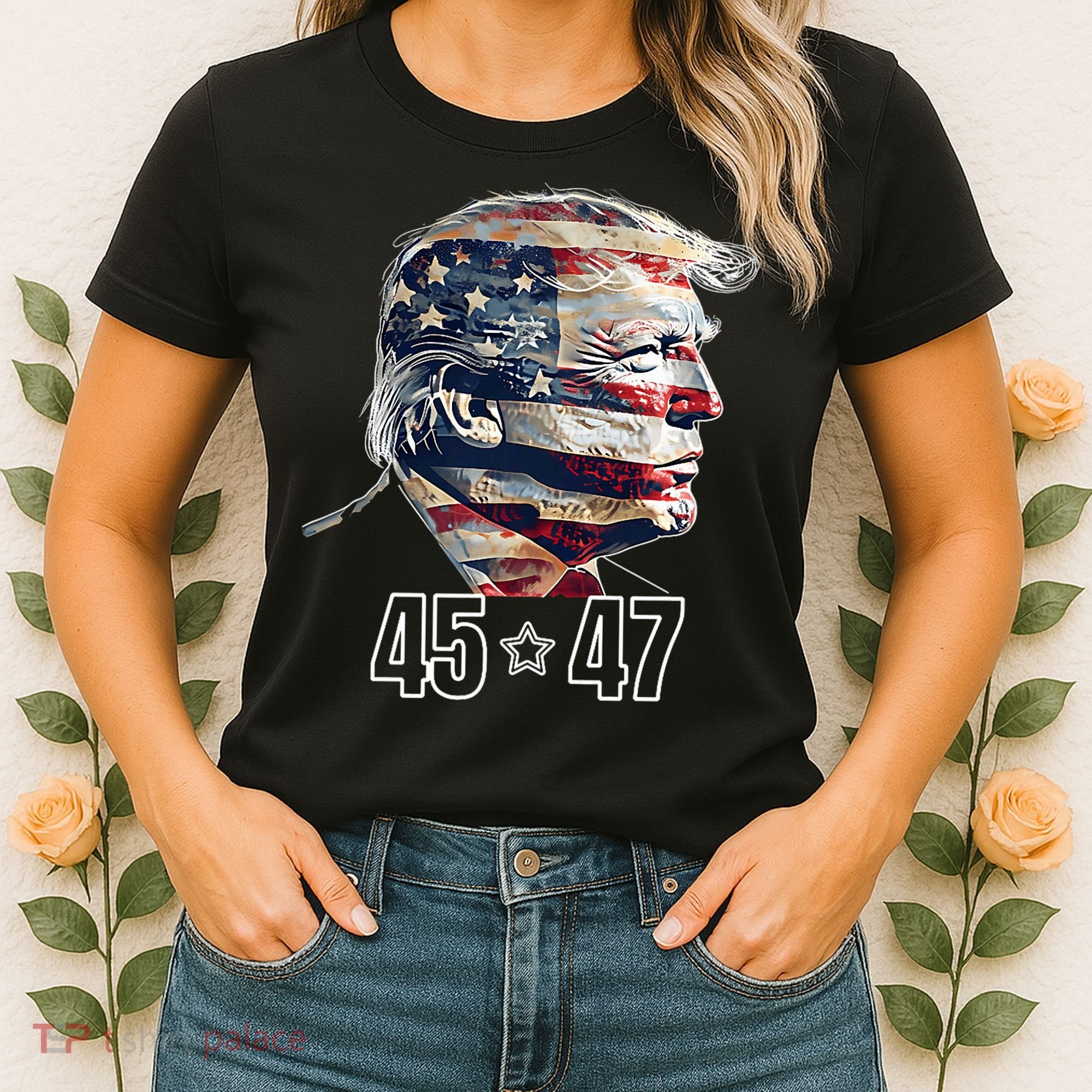 Trump 45 47 Presidential Election Winner Inauguration Women's T-Shirt