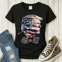 Trump 45 47 Presidential Election Winner Inauguration Women's T-Shirt thumb 3