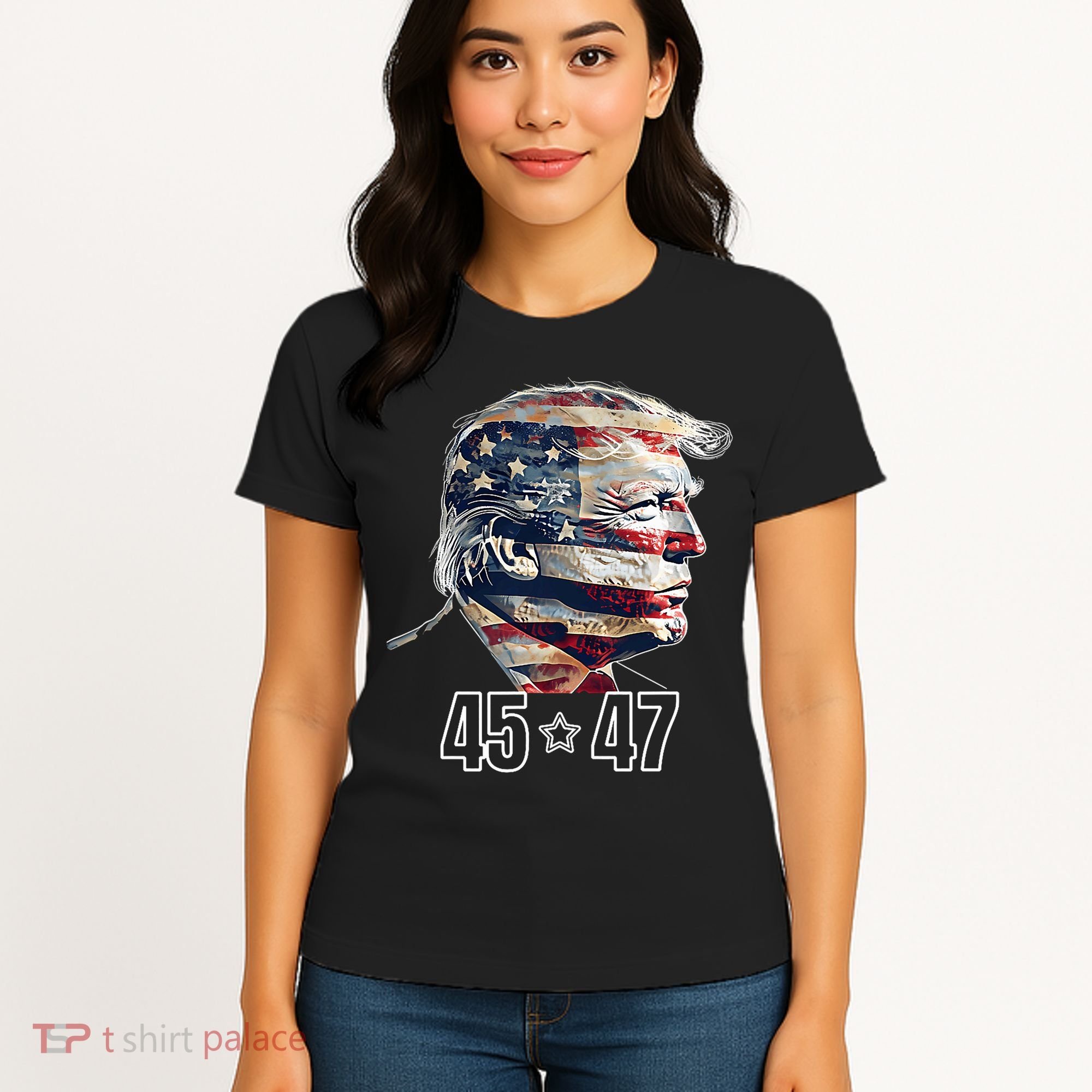 Trump 45 47 Presidential Election Winner Inauguration Women's T-Shirt
