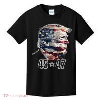 Trump 45 47 Presidential Election Winner Inauguration Kids T-Shirt thumb 0