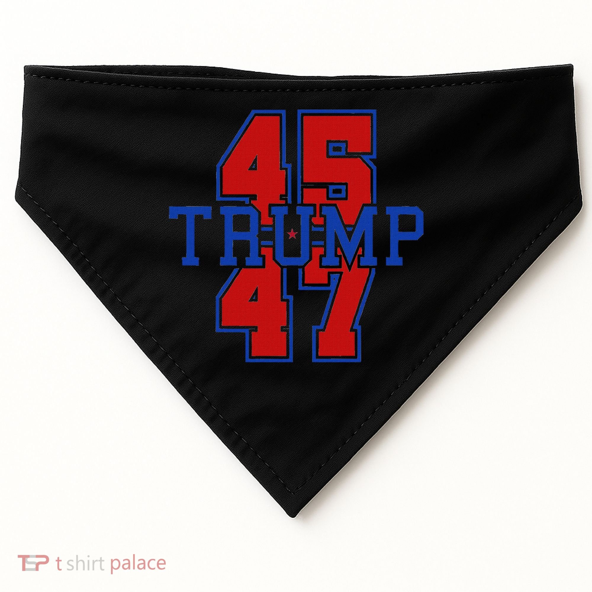 Trump 45 47 USA-Made Doggie Bandana