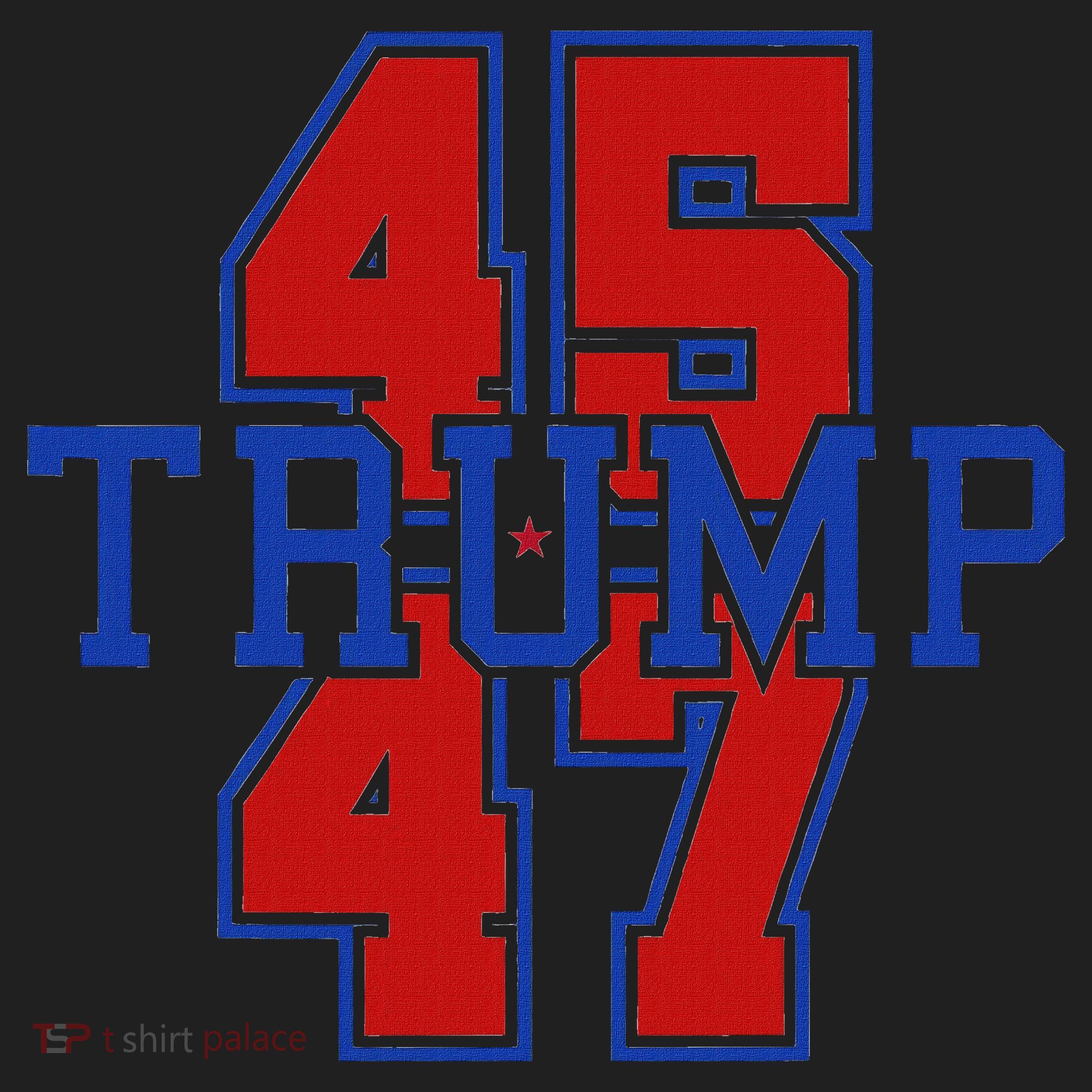 Trump 45 47 Beanie