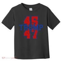 Trump 45 47 Toddler T-Shirt thumb 0