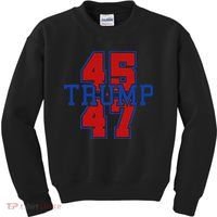 Trump 45 47 Kids Sweatshirt thumb 0