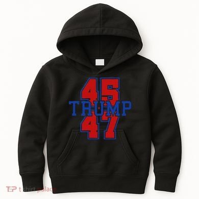 Trump 45 47 Kids Hoodie