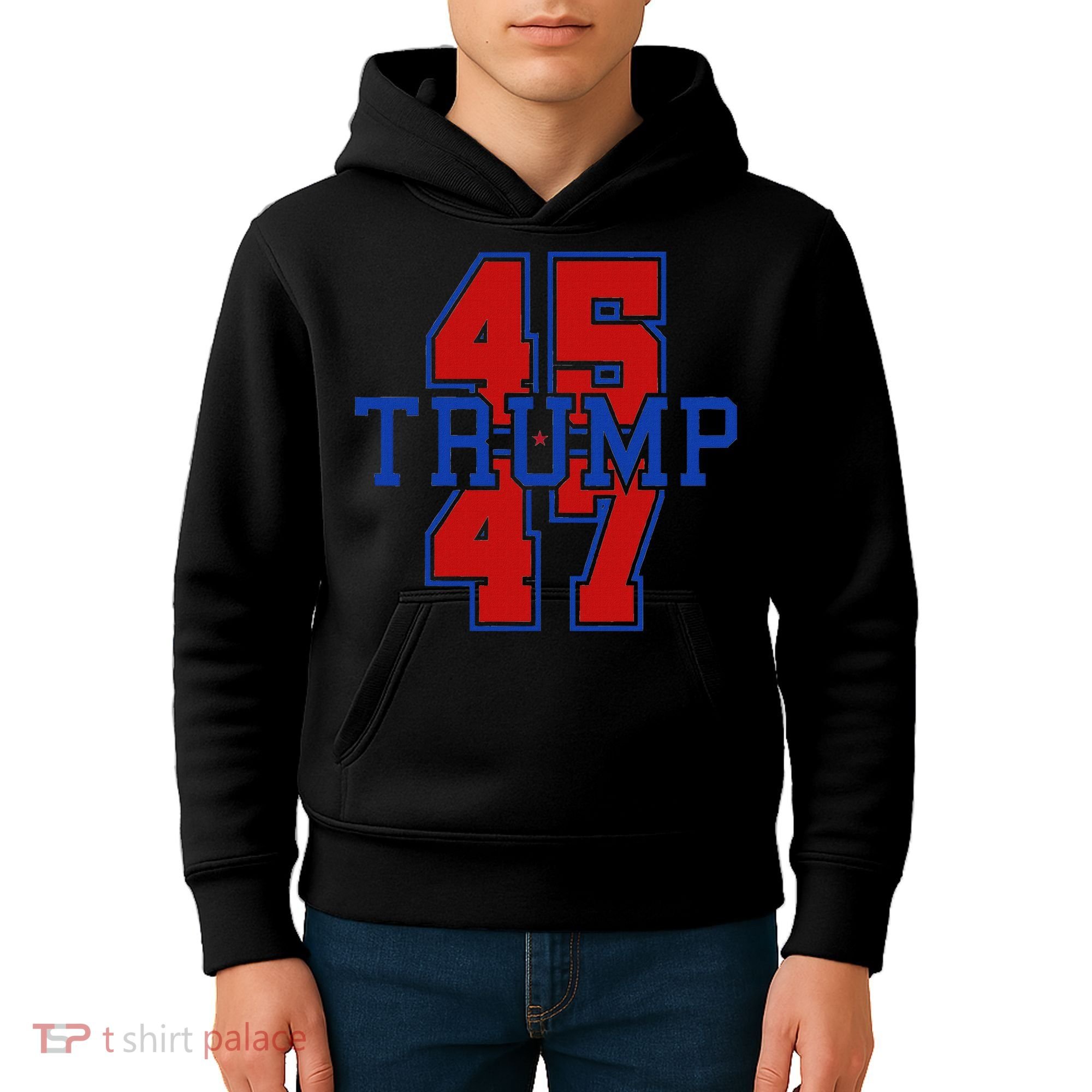 Trump 45 47 Kids Hoodie