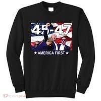 Trump 45 – 47 America First Sweatshirt thumb 0