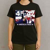 Trump 45 – 47 America First T-Shirt thumb 4
