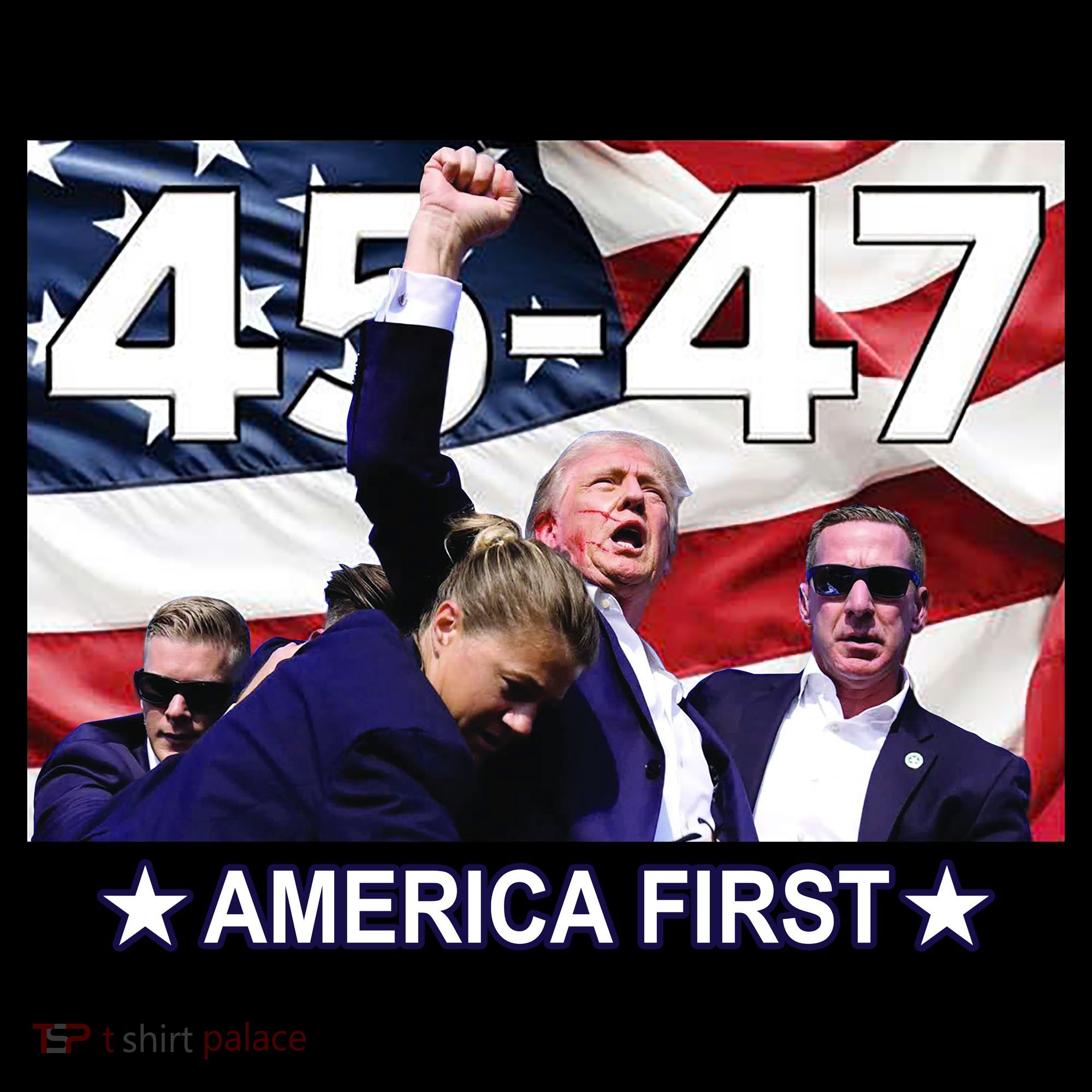 Trump 45 – 47 America First Mousepad