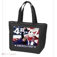 Trump 45 – 47 America First Tote Bag thumb 3