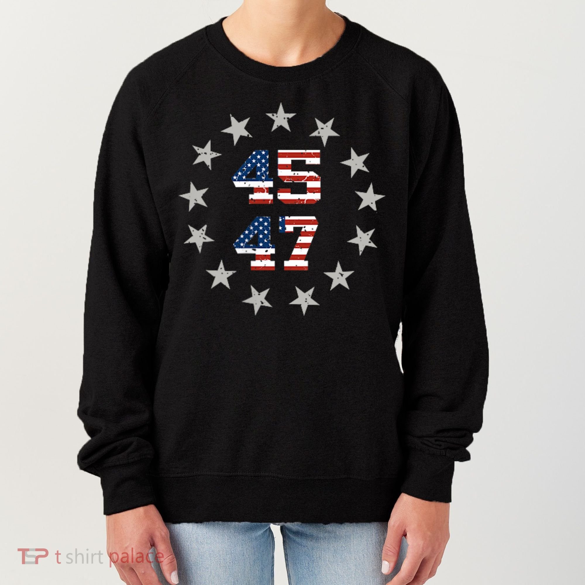 Trump 45 47 Women's Sweatshirt