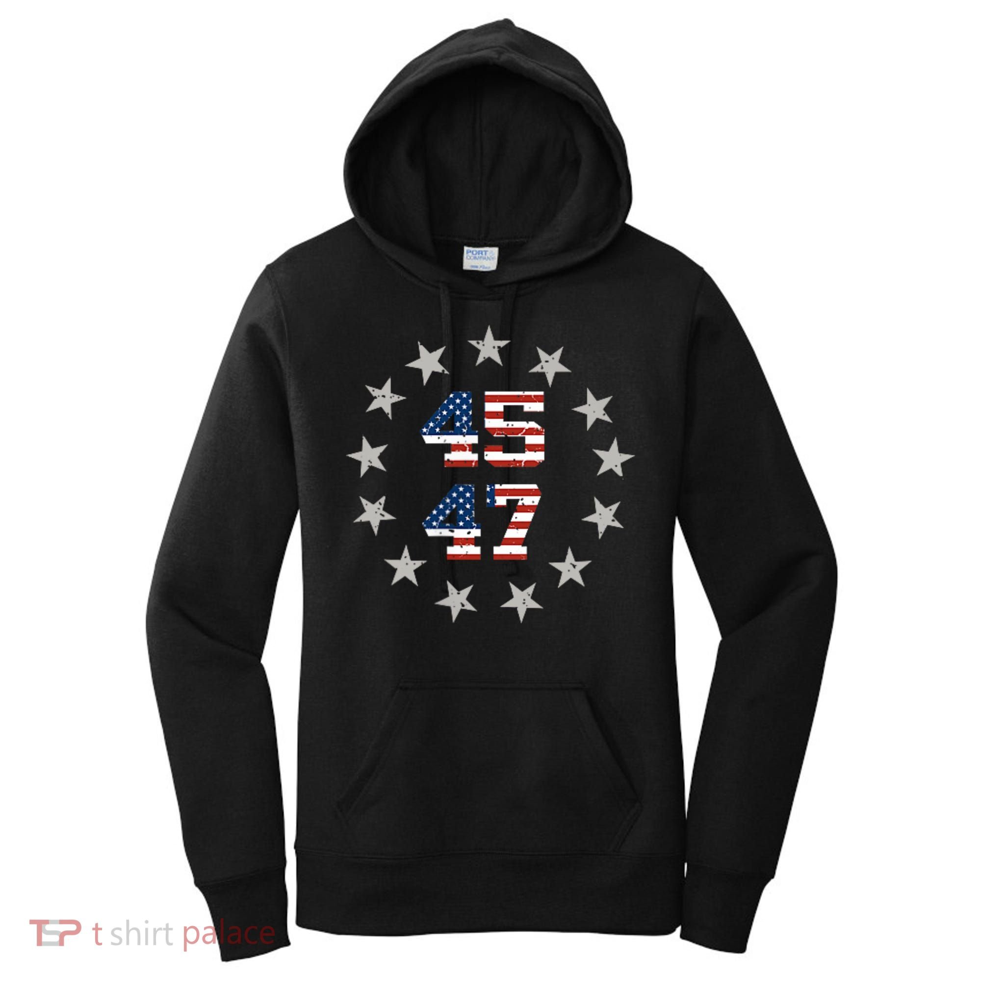 Trump 45 47 Women's Hoodie